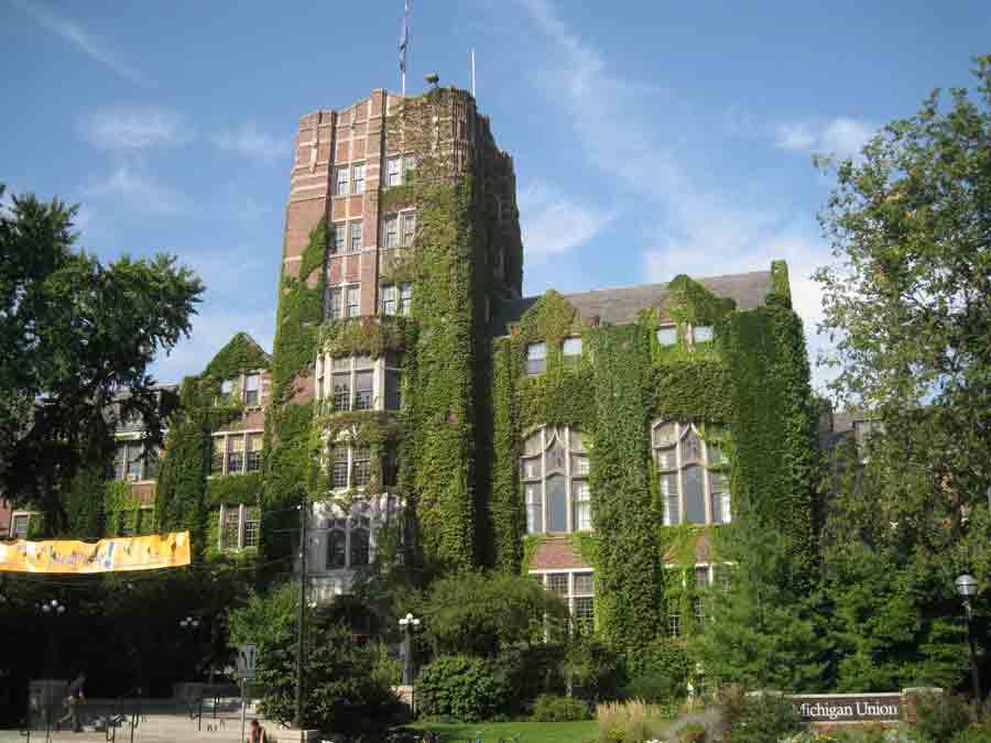 Exterior of the Michigan Union