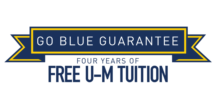 Image of the Go Blue Guarantee Logo
