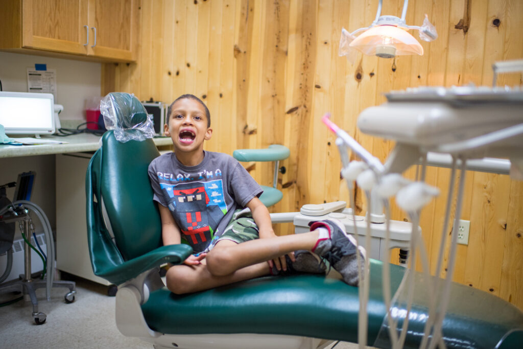 A young patient. Image credit: Coastal Beach images.