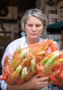 Kathy Sample, co-owner of Argus Farm Shop. Image credit: Michigan Photography