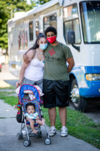 They get in depth of who you are," says Clinic patient Sundance Gambino. Image credit: Eric Bronson