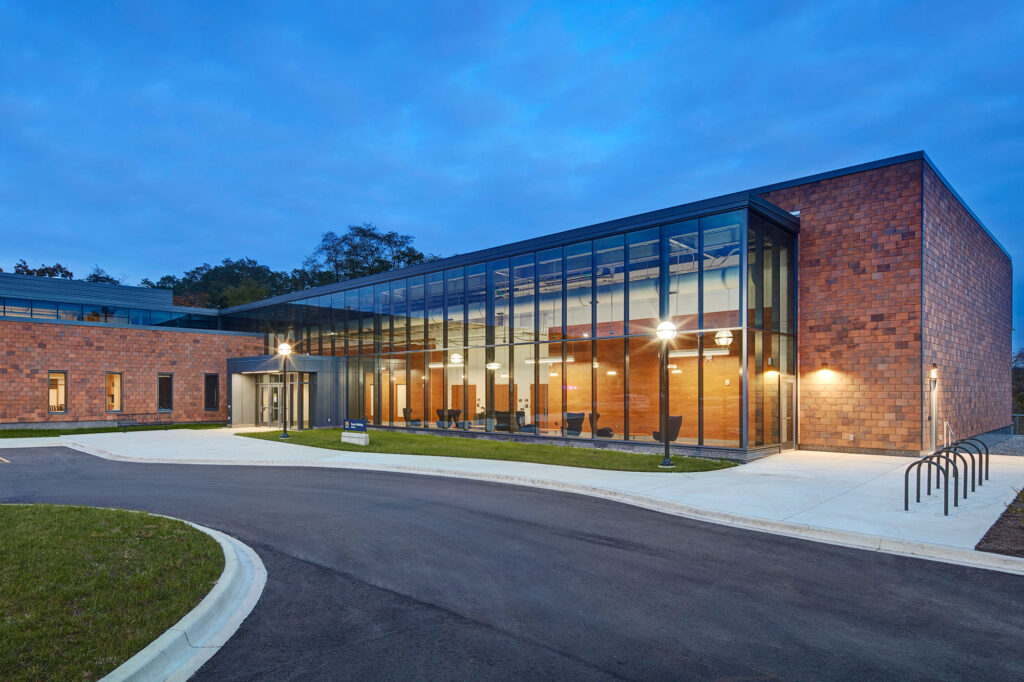 Photo of SMTD’s new Dance Building on North Campus.