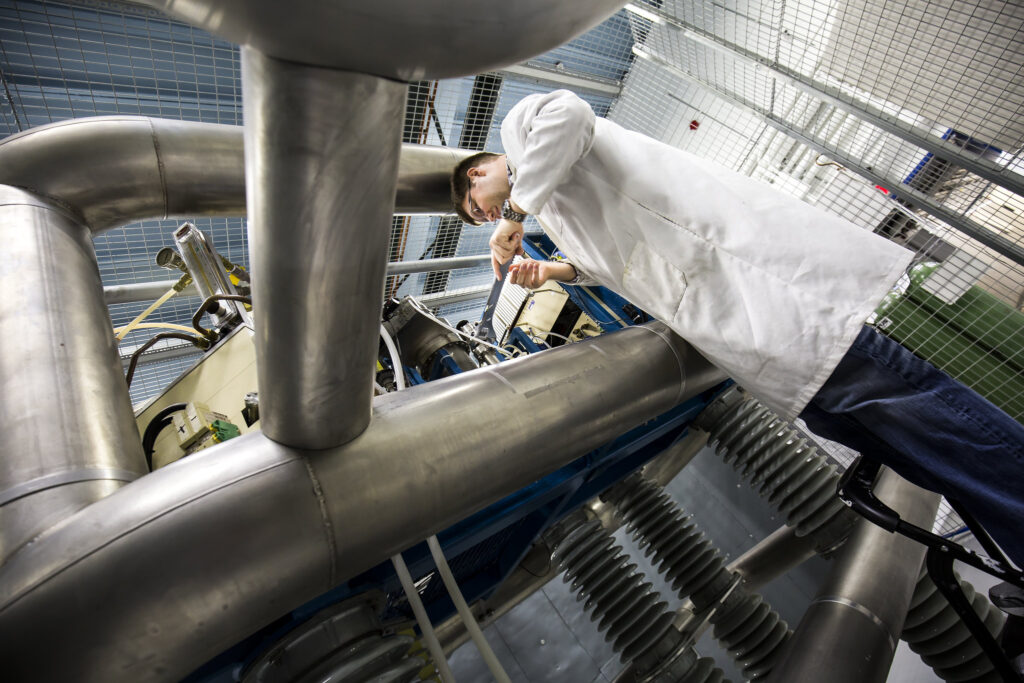 Michigan Ion Beam Laboratory (MIBL). Image credit: Joseph Xu, Michigan Engineering