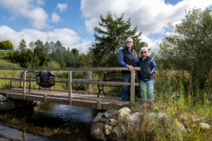 Michael and Diana Arnold at their farm in Brooklyn, Michigan. Image credit: Eric Bronson, Michigan Photography