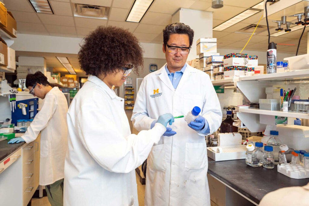 James Moon in the Moon Lab. Image courtesy: James Moon