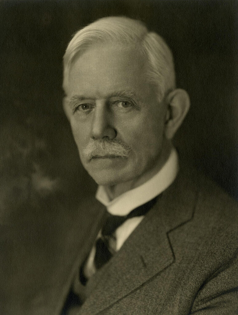Irving Pond in a photo taken around 1920
