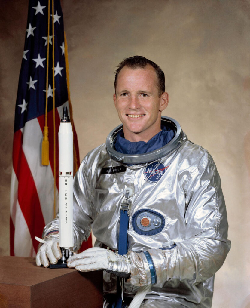 Astronaut Ed White in 1964