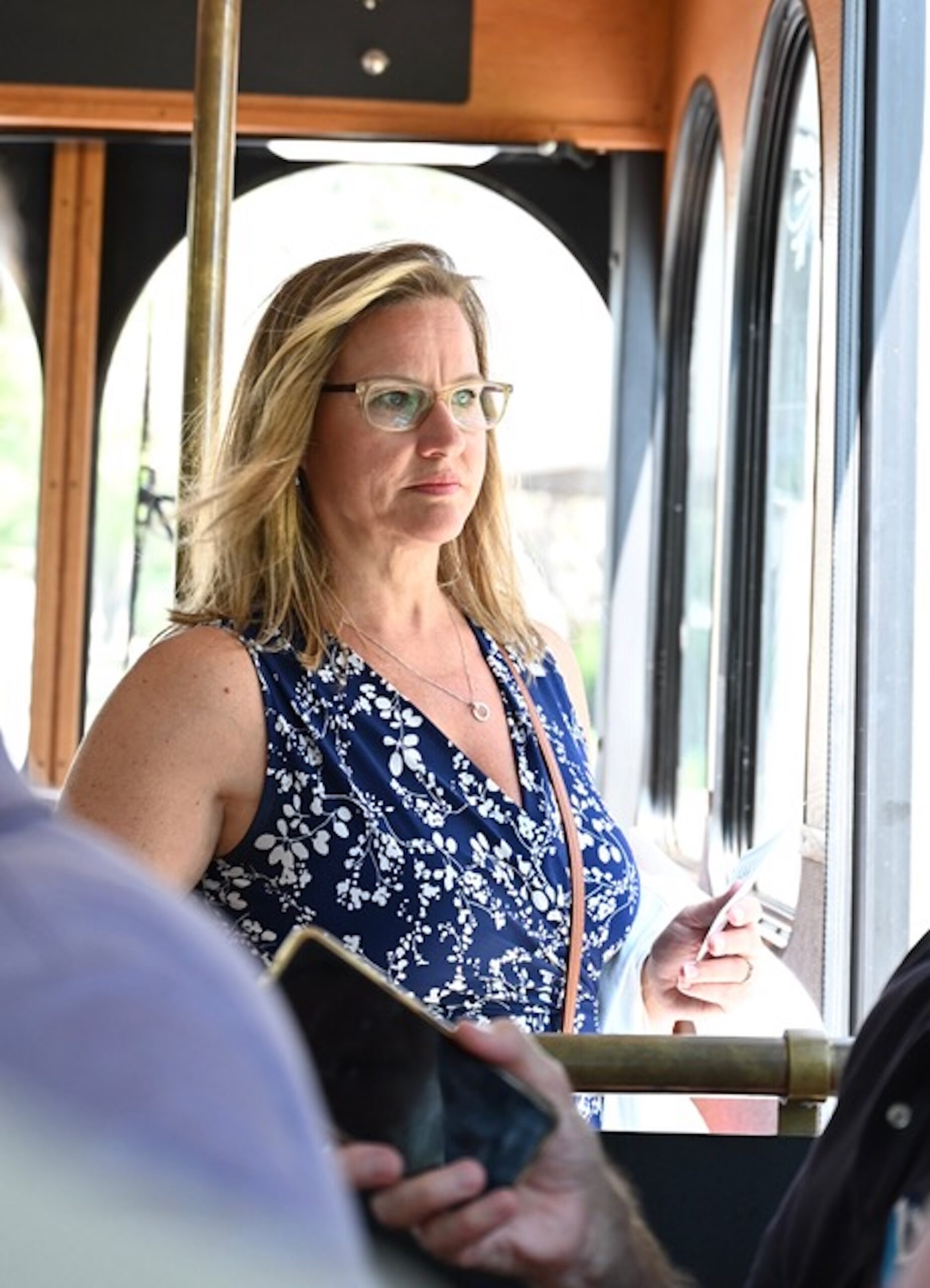 Erin Kuhn, executive director of the West Michigan Shoreline Regional Development Commission, which oversaw Muskegon Lake's restoration projects. Image credit: Greta Guest, Michigan News