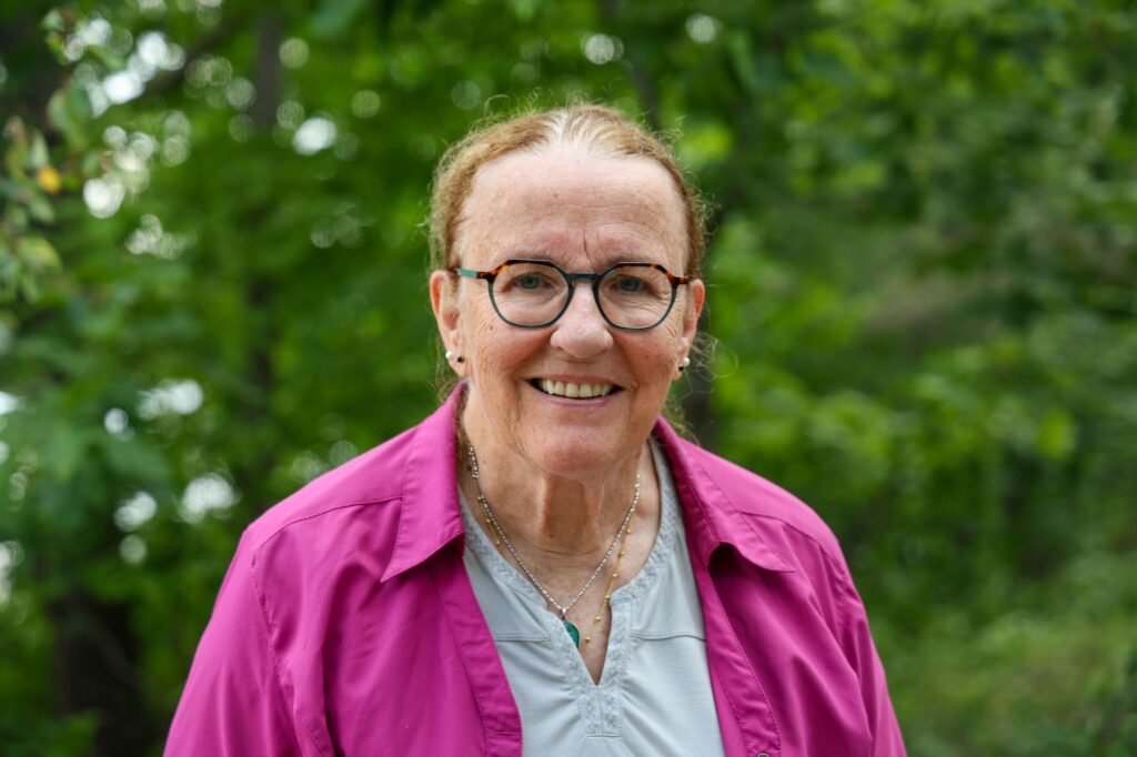 Francie Cuthbert, professor emerita with the University of Minnesota and a University of Michigan alumna, started the intensive plover recovery, captive rearing and re-release program more than 30 years ago at the U-M Biological Station in Pellston. Image credit: Jeremy Marble, University of Michigan News