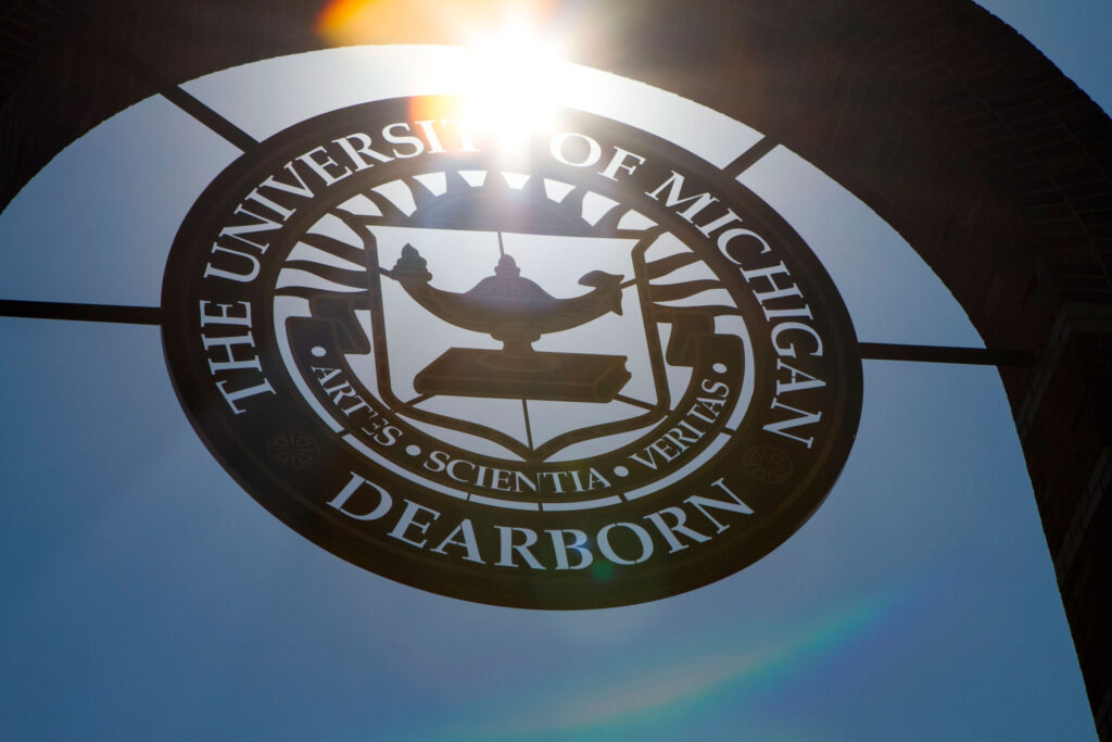 UM-Dearborn sign