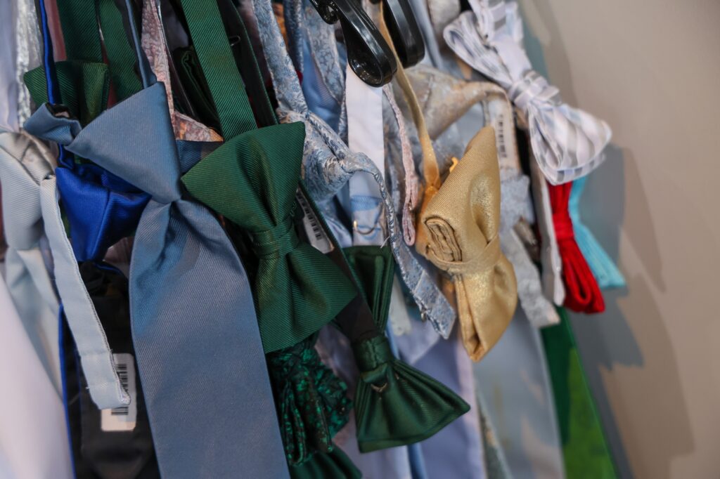 About 80% of Kevin James Menswear business comes from tuxedo rentals. Image credit: Jeremy Marble, University of Michigan News