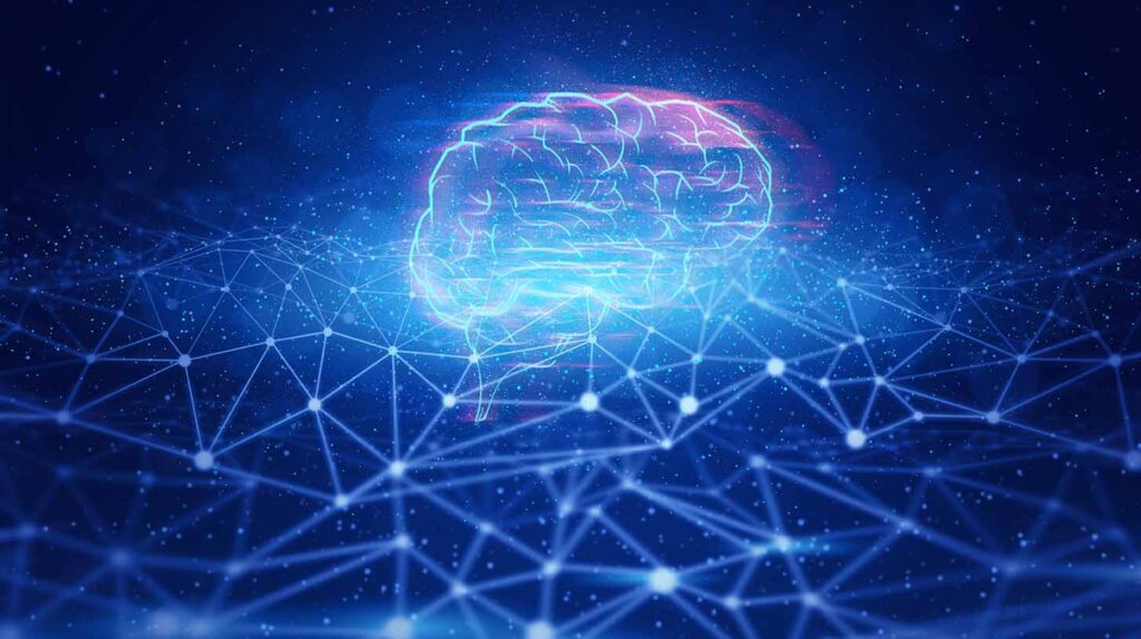 Concept illustration of a human brain and network. Image credit: Adobe Stock