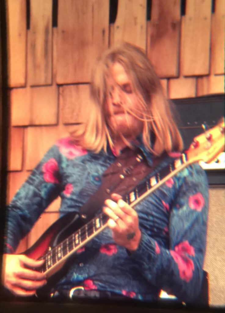 Tessier performs an outdoor set at Gallup Park in Ann Arbor in 1973.
