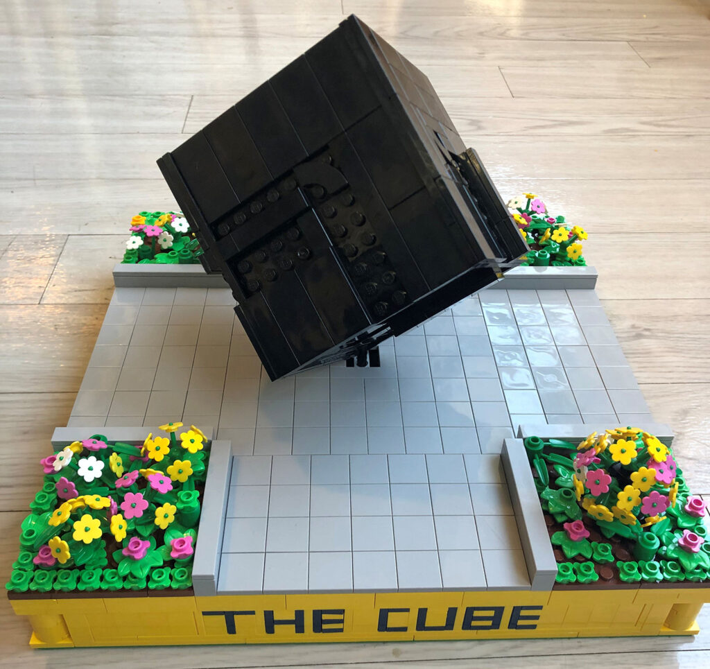 LEGO replica of The Cube