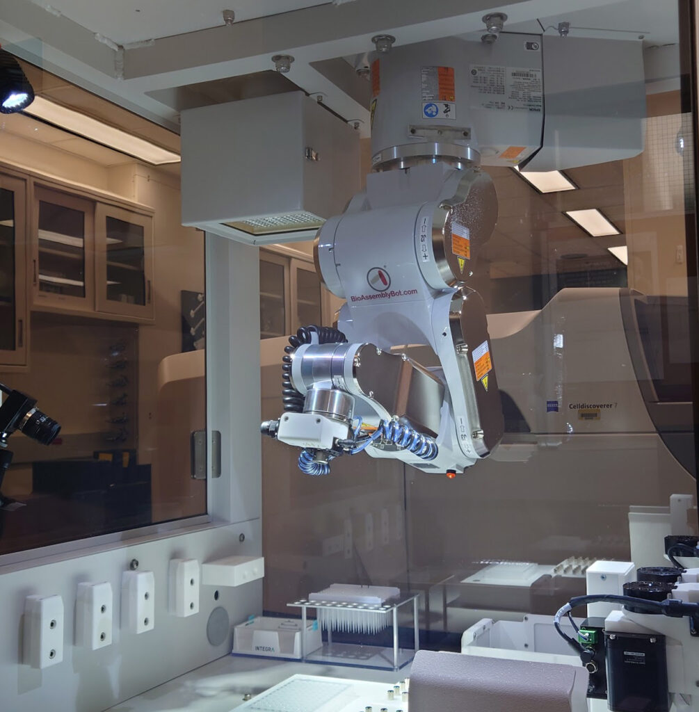 A piece of equipment in a laboratory
