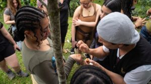 U-M students visit a cacau plantation.(Zoe Wright).
