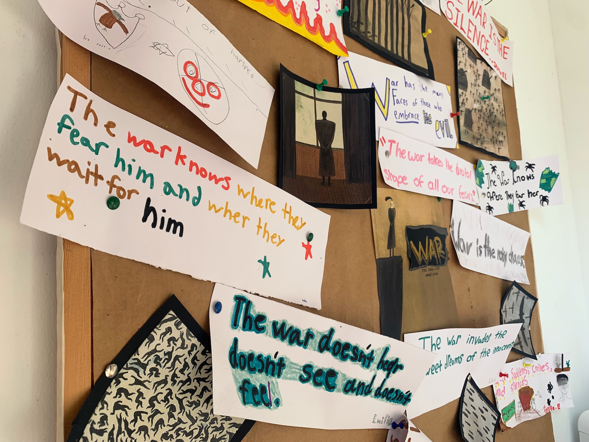 A student panel in a private schools in Quito.